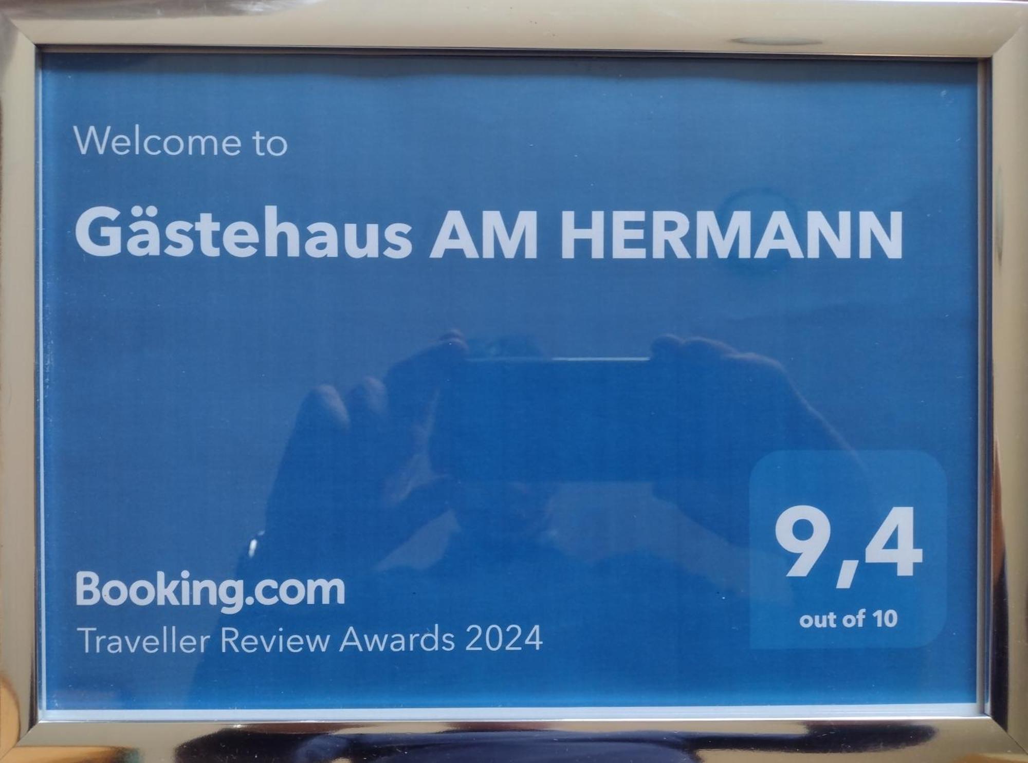 Gaestehaus Am Hermann Хёрстель Экстерьер фото